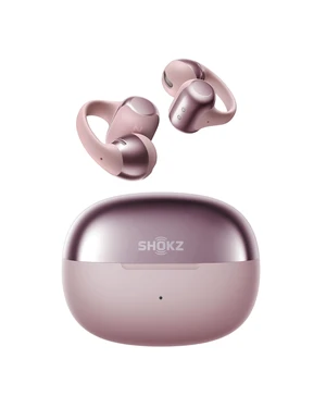 OpenDots ONE Open-Ear Clip-On Bluetooth Earbuds, Pink, Dolby Audio Clip-on design; Open ear awareness; Lightweight secure fit; Dolby Audio; 40H listening; Travel/Commuting/Yoga use OpenDots ONE Open-Ear Clip-On Bluetooth Earbuds, Pink, Dolby Audio Clip-on design; Open ear awareness; Lightweight secure fit; Dolby Audio; 40H listening; Travel/Commuting/Yoga use