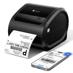 D520BT Thermal Label Printer for Business with Built-in Paper Bin | 4x6 Bluetooth Shipping Label Printer for Small Business & Packages, Compatible with Android, iOS, PC, Amazon, Shopify, USPS D520BT Thermal Label Printer for Business with Built-in Paper Bin | 4x6 Bluetooth Shipping Label Printer for Small Business & Packages, Compatible with Android, iOS, PC, Amazon, Shopify, USPS