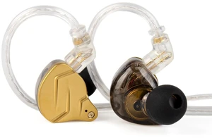 KZ ZSN PRO X in Ear Monitor Headphones Gaming Earbuds, High Fidelity Wired Earbuds, Hybrid Dual Driver IEMS Earphones with 1BA 1DD Detachable Tangle-Free Cable for Computer Tablet (Gold, Without Mic) KZ ZSN PRO X in Ear Monitor Headphones Gaming Earbuds, High Fidelity Wired Earbuds, Hybrid Dual Driver IEMS Earphones with 1BA 1DD Detachable Tangle-Free Cable for Computer Tablet (Gold, Without Mic)