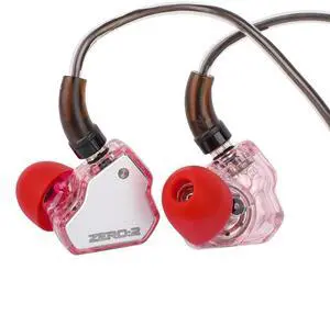 7Hz x Crinacle Zero:2 in Ear Monitor, Updated 10mm Dynamic Driver IEM, Wired Earbuds Earphones, Gaming Earbuds, with OFC IEM Cable for Musician (with MIC, Pink) 7Hz x Crinacle Zero:2 in Ear Monitor, Updated 10mm Dynamic Driver IEM, Wired Earbuds Earphones, Gaming Earbuds, with OFC IEM Cable for Musician (with MIC, Pink)