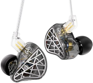 CCZ NC02 in Ear Monitors, Wired Gaming Earbuds, Deep Bass Wired Ear buds without Microphone, 1DD HiFi IEM inear Headphones, IEMs for Gaming Music Singer Drummer, Tangle-free Cable (Black, without Mic) CCZ NC02 in Ear Monitors, Wired Gaming Earbuds, Deep Bass Wired Ear buds without Microphone, 1DD HiFi IEM inear Headphones, IEMs for Gaming Music Singer Drummer, Tangle-free Cable (Black, without Mic)