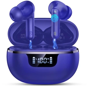 Wireless Earbuds, Bluetooth 5.4 Headphones 50H Playtime Ear Buds Earphones IP7 Waterproof with 4 ENC Mics, HiFi Deep Bass, LED Display Fast Charging, 2026 in-Ear Headphones for Sports & Outdoor Wireless Earbuds, Bluetooth 5.4 Headphones 50H Playtime Ear Buds Earphones IP7 Waterproof with 4 ENC Mics, HiFi Deep Bass, LED Display Fast Charging, 2026 in-Ear Headphones for Sports & Outdoor
