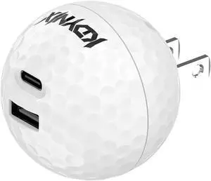 KDYNIX 45W USB C Wall Charger, Creative Ball 2-Port Fast Charger Block for iPhone 17/16/15 Series, Galaxy S25/S24, Pixel 10/9, MacBook Pro/Air, Dell XPS, iPad Pro KDYNIX 45W USB C Wall Charger, Creative Ball 2-Port Fast Charger Block for iPhone 17/16/15 Series, Galaxy S25/S24, Pixel 10/9, MacBook Pro/Air, Dell XPS, iPad Pro