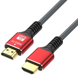 Aomoproing High-Speed HDMI Cable 48Gbps, 8K@60Hz 4K@120Hz 144Hz 3D, 3.3FT Braided Cord for TV/Monitor/Gaming Console/PC red Aomoproing High-Speed HDMI Cable 48Gbps, 8K@60Hz 4K@120Hz 144Hz 3D, 3.3FT Braided Cord for TV/Monitor/Gaming Console/PC red