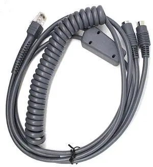 CBA-K02-C09PAR 9FT Coiled PS2 Keyboard Wedge Cable for Motorola Symbol LS2208 DS4278 Barcode Scanner CBA-K02-C09PAR 9FT Coiled PS2 Keyboard Wedge Cable for Motorola Symbol LS2208 DS4278 Barcode Scanner