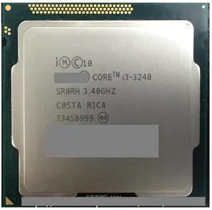 Core i3-3240 SR0RH 3.4GHz 3MB Cache LGA1155 Dual-Core Desktop CPU 55W Core i3-3240 SR0RH 3.4GHz 3MB Cache LGA1155 Dual-Core Desktop CPU 55W