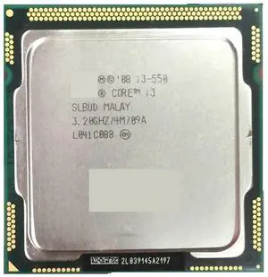 Core i3-550 3.20GHz 4MB Cache LGA1156 Dual-Core Desktop CPU Core i3-550 3.20GHz 4MB Cache LGA1156 Dual-Core Desktop CPU