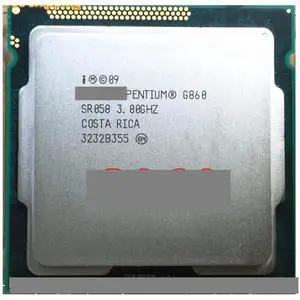 Pentium G860 Processor 3.0GHz 3MB Cache LGA1155 Dual-Core 65W Desktop CPU Pentium G860 Processor 3.0GHz 3MB Cache LGA1155 Dual-Core 65W Desktop CPU