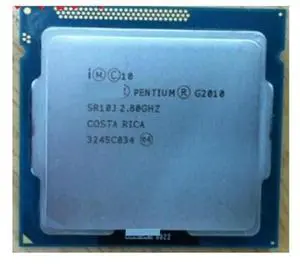 Pentium G2010 2.8GHz 3MB Cache LGA 1155 TDP 55W Desktop CPU Processor Pentium G2010 2.8GHz 3MB Cache LGA 1155 TDP 55W Desktop CPU Processor