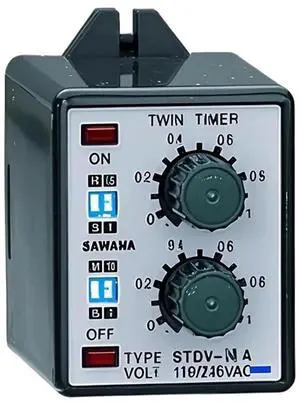 1Pc ATDVN Twin Time Relay MultiRange Adjustable DC12V/24V/36V AC110V/220V/380V (24V, NA) 1Pc ATDVN Twin Time Relay MultiRange Adjustable DC12V/24V/36V AC110V/220V/380V (24V, NA)