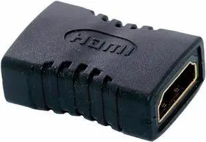 2-Pack HDMI Female to Female Coupler Extender Adapter Connector Support 1080P for HDTV Monitor Projector 2-Pack HDMI Female to Female Coupler Extender Adapter Connector Support 1080P for HDTV Monitor Projector