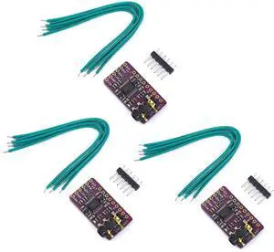 3PCS PCM5102 PCM5102A DAC Decoder Board, I2S IIS Digital to Analog Converter Module, AUX Stereo Digital Audio Voice Player Module for Arduino Raspberry Pi 3PCS PCM5102 PCM5102A DAC Decoder Board, I2S IIS Digital to Analog Converter Module, AUX Stereo Digital Audio Voice Player Module for Arduino Raspberry Pi
