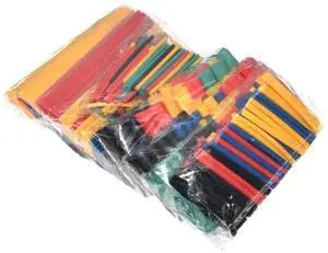 328Pcs/set Polyolefin Heat Shrink Tubing Kit 8 Sizes Mixed Color Car Electrical Cable Sleeving Wrap Wire Insulation Tube 328Pcs/set Polyolefin Heat Shrink Tubing Kit 8 Sizes Mixed Color Car Electrical Cable Sleeving Wrap Wire Insulation Tube