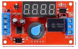 DC 5V 12V 24V 10A LED Digital Time Delay Relay Module Adjustable Timing Timer Trigger Switch Control Board DC 5V 12V 24V 10A LED Digital Time Delay Relay Module Adjustable Timing Timer Trigger Switch Control Board