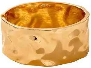 2.8 Inch Gold Hinged Cuff Bangle Bracelet Vintage Irregular Chunky Bracelet Jewelry for Women Party Wedding Wear 2.8 Inch Gold Hinged Cuff Bangle Bracelet Vintage Irregular Chunky Bracelet Jewelry for Women Party Wedding Wear