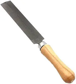 8.9 Inch 22.5cm Steel Medium-Tooth Flat Metal File with Wooden Handle, Hand Grinding Deburring Woodworking File for Fitter Carpenter 8.9 Inch 22.5cm Steel Medium-Tooth Flat Metal File with Wooden Handle, Hand Grinding Deburring Woodworking File for Fitter Carpenter