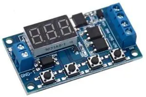 12V 24V LED Digital Time Delay Relay Trigger Cycle Timer Switch Circuit Board 12V 24V LED Digital Time Delay Relay Trigger Cycle Timer Switch Circuit Board