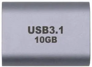 10Gbps USB 3.1 Type C Female to USB 3.0 A Female Adapter, High Speed Data & Power Converter for Laptop Tablet Phone 10Gbps USB 3.1 Type C Female to USB 3.0 A Female Adapter, High Speed Data & Power Converter for Laptop Tablet Phone