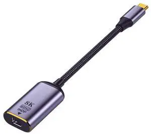 USB4 Type-C to Mini DisplayPort Mini-DP Female Cable, 8K@60Hz UHD 4K Ultra HD Video Adapter Cable for Monitor Display USB4 Type-C to Mini DisplayPort Mini-DP Female Cable, 8K@60Hz UHD 4K Ultra HD Video Adapter Cable for Monitor Display