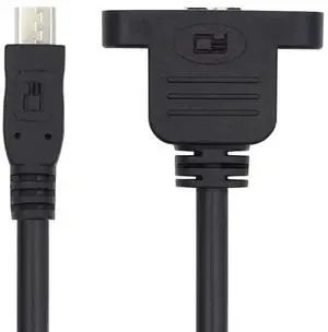 50CM USB 2.0 Micro 5Pin Male Screw Mount to USB 3.0 Micro B Female Extension Cable, 480Mbps High Speed USB Extender Cord 50CM USB 2.0 Micro 5Pin Male Screw Mount to USB 3.0 Micro B Female Extension Cable, 480Mbps High Speed USB Extender Cord