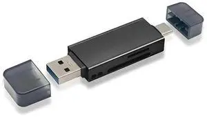 Type-C & USB 3.0 Multi Card Reader, SD TF T-Flash Card Reader Writer Adapter Compatible with Laptop Tablet Camera Mate Series Phones Type-C & USB 3.0 Multi Card Reader, SD TF T-Flash Card Reader Writer Adapter Compatible with Laptop Tablet Camera Mate Series Phones