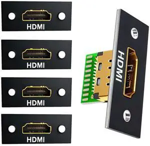 5Pcs Set HDMI 8K DIY Type-A Female Socket Connector, Panel Mount Solder Type HDMI Receptacle for OEM Electronic Repair 5Pcs Set HDMI 8K DIY Type-A Female Socket Connector, Panel Mount Solder Type HDMI Receptacle for OEM Electronic Repair