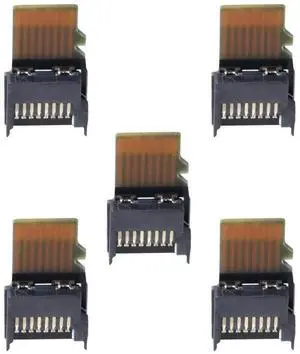 5Pcs Micro SD TF Card Extension Adapter, Male to Female TF Memory Card Extender PCBA Reader Test Tool for Car GPS Mobile Phone 5Pcs Micro SD TF Card Extension Adapter, Male to Female TF Memory Card Extender PCBA Reader Test Tool for Car GPS Mobile Phone