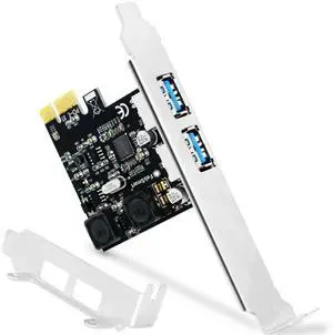 2-Port 5Gbps USB 3.0 PCIe Expansion Card FS-U2S-Pro, Self-Powered PCI Express USB 3.0 Adapter Compatible with Windows, Mac OS X, Linux Desktop PC 2-Port 5Gbps USB 3.0 PCIe Expansion Card FS-U2S-Pro, Self-Powered PCI Express USB 3.0 Adapter Compatible with Windows, Mac OS X, Linux Desktop PC