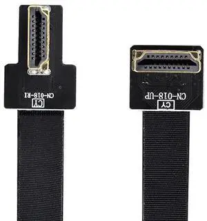 80cm CYFPV Dual 90 Degree Right-Up Angled HDMI Type A Male to Male FPC Flat Cable, Ultra-Thin Flexible HDTV Cord for FPV Multicopter Aerial Photography 80cm CYFPV Dual 90 Degree Right-Up Angled HDMI Type A Male to Male FPC Flat Cable, Ultra-Thin Flexible HDTV Cord for FPV Multicopter Aerial Photography