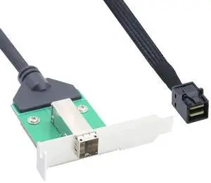 50CM External Mini SAS HD SFF-8644 Female to SFF-8643 Male Server Data Cable Adapter 50CM External Mini SAS HD SFF-8644 Female to SFF-8643 Male Server Data Cable Adapter