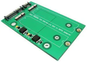 Dual 26-Pin to SATA Adapter Card for 2012 MacBook Pro Retina & MacBook Air SSD Dual 26-Pin to SATA Adapter Card for 2012 MacBook Pro Retina & MacBook Air SSD