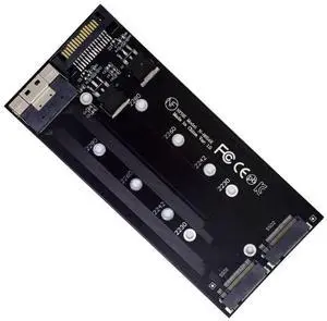 PCIe 3.0 4.0 Slimline SFF-8654 8X to Dual M.2 NVMe VROC RAID0 Hyper Adapter Card PCIe 3.0 4.0 Slimline SFF-8654 8X to Dual M.2 NVMe VROC RAID0 Hyper Adapter Card