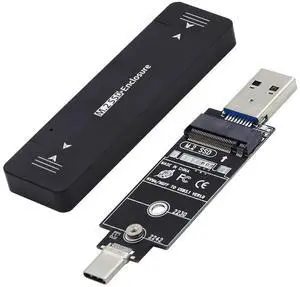 10Gbps Combo USB3.0 Type-C to M.2 SSD Enclosure, RTL9210B Chip M-Key NVMe SATA SSD Adapter Case for 2242 2230 10Gbps Combo USB3.0 Type-C to M.2 SSD Enclosure, RTL9210B Chip M-Key NVMe SATA SSD Adapter Case for 2242 2230