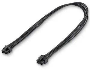 65cm 18AWG Black 8Pin to 6+2Pin PCIe GPU Power Cable, Male to Male Modular PSU Cord Compatible with Corsair Thermaltake ARESGAME 65cm 18AWG Black 8Pin to 6+2Pin PCIe GPU Power Cable, Male to Male Modular PSU Cord Compatible with Corsair Thermaltake ARESGAME