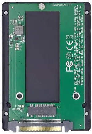 SFF-8639 U.2 to M.2 M-Key NVMe SSD Enclosure, PCIe SSD Adapter Case Compatible with 750 P3600 P3700 SSD for Motherboard SFF-8639 U.2 to M.2 M-Key NVMe SSD Enclosure, PCIe SSD Adapter Case Compatible with 750 P3600 P3700 SSD for Motherboard