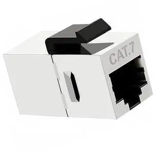 10Gbps CAT7 STP Shielded Keystone Coupler RJ45 Female to Female 8P8C Inline Keystone Jack Insert Compatible with CAT5 CAT5e CAT6 CAT6a CAT7 Network Cable 10Gbps CAT7 STP Shielded Keystone Coupler RJ45 Female to Female 8P8C Inline Keystone Jack Insert Compatible with CAT5 CAT5e CAT6 CAT6a CAT7 Network Cable