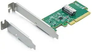 MCIO 74Pin 8i to PCIe X8 Adapter Card, Gen5 PCIe 5.0 High Speed Server Storage Expansion Converter Card MCIO 74Pin 8i to PCIe X8 Adapter Card, Gen5 PCIe 5.0 High Speed Server Storage Expansion Converter Card