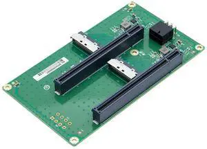 2X MCIO 74Pin 8I to PCIe X16 Female Adapter Card, Gen5 PCIe 5.0 Bifurcation Converter Card, Each Slot Runs At X8 Bandwidth for Server Storage Expansion 2X MCIO 74Pin 8I to PCIe X16 Female Adapter Card, Gen5 PCIe 5.0 Bifurcation Converter Card, Each Slot Runs At X8 Bandwidth for Server Storage Expansion