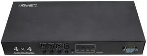 4x4 SDI Matrix Switcher, 4In4Out Video Matrix, Supports HDSDI, SDSDI & 3GSDI Signals 4x4 SDI Matrix Switcher, 4In4Out Video Matrix, Supports HDSDI, SDSDI & 3GSDI Signals