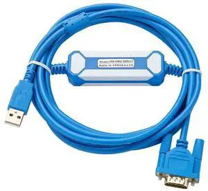 USB-XW2Z-200S-CV PLC Programming Cable, USB to 9Pin RS232 Adapter for OMRON CS/CQM1/C200HE/CJ1M/CPM2 Series PLC, 3m Isolated Download Cable with FTDI Chip USB-XW2Z-200S-CV PLC Programming Cable, USB to 9Pin RS232 Adapter for OMRON CS/CQM1/C200HE/CJ1M/CPM2 Series PLC, 3m Isolated Download Cable with FTDI Chip
