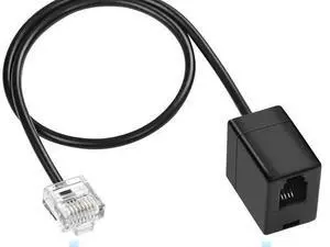 RJ11 6P4C Female to RJ45 8P8C Male Converter Cable, RJ45 to RJ11 Phone Line Adapter Compatible with TP-Link, ZTE, Netgear, D-Link ADSL Modem Router, Landline Phone Fax RJ11 6P4C Female to RJ45 8P8C Male Converter Cable, RJ45 to RJ11 Phone Line Adapter Compatible with TP-Link, ZTE, Netgear, D-Link ADSL Modem Router, Landline Phone Fax