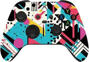 Wireless Controller for Microsoft Xbox Series X/S & Xbox One - Custom Soft Touch Feel - Custom Series X/S Controller (X/S Retro Abstract) Wireless Controller for Microsoft Xbox Series X/S & Xbox One - Custom Soft Touch Feel - Custom Series X/S Controller (X/S Retro Abstract)
