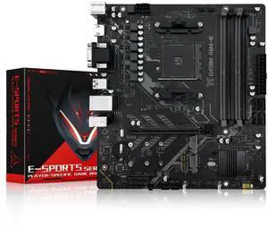 SHANGZHOAYUAN B450 AM4-K Motherboard AMD Gaming Motherboard for Ryzen 1-5th gen Processors (M-ATX, DDR4 Max 128GB, NVME M.2, PCIe 3.0, SATA 3.0, USB 3.0, HDMI-Compatible, DP, Gigabit LAN) SHANGZHOAYUAN B450 AM4-K Motherboard AMD Gaming Motherboard for Ryzen 1-5th gen Processors (M-ATX, DDR4 Max 128GB, NVME M.2, PCIe 3.0, SATA 3.0, USB 3.0, HDMI-Compatible, DP, Gigabit LAN)