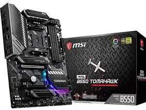 MSI MAG Tomahawk AMD B550 Socket AM4 ATX DDR4-SDRAM Motherboard MSI MAG Tomahawk AMD B550 Socket AM4 ATX DDR4-SDRAM Motherboard