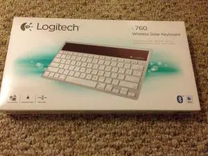 Logitech Wireless Solar Kebyoard K760 for Mac/iPad/iPhone Logitech Wireless Solar Kebyoard K760 for Mac/iPad/iPhone