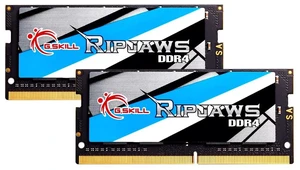 G.SKILL Ripjaws DDR4 SO-DIMM Series DDR4 RAM 32GB (2x16GB) Up to 2400MT/s* CL16-16-16-39 1.20V Unbuffered Non-ECC Notebook/Laptop Memory SO-DIMM (F4-2400C16D-32GRS) G.SKILL Ripjaws DDR4 SO-DIMM Series DDR4 RAM 32GB (2x16GB) Up to 2400MT/s* CL16-16-16-39 1.20V Unbuffered Non-ECC Notebook/Laptop Memory SO-DIMM (F4-2400C16D-32GRS)