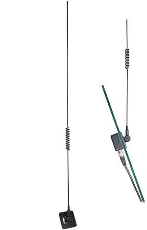 Tram 1199 25 MHz to 1,300 MHz Scanner Glass-Mount Antenna with RG58/U Cable and BNC Connector Tram 1199 25 MHz to 1,300 MHz Scanner Glass-Mount Antenna with RG58/U Cable and BNC Connector