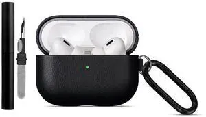 Lopie Leather Case for AirPods Pro 3rd Generation with Keychain & Cleaner Kit, Handmade for AirPods Pro 3 Leather Case Cover, Protective Hard Shell Cover, Fully-Wrapped with Top Gr Lopie Leather Case for AirPods Pro 3rd Generation with Keychain & Cleaner Kit, Handmade for AirPods Pro 3 Leather Case Cover, Protective Hard Shell Cover, Fully-Wrapped with Top Gr