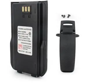 Afadorable 1PC RT3S Li-ion Battery Pack 7.4V 2200mAh Replacement for TYT Tytera Radio MD380 MD-380 MD-UV380 MD-380U MD-380V MD-446 RT3 RT3S with 1PC Belt Clip Afadorable 1PC RT3S Li-ion Battery Pack 7.4V 2200mAh Replacement for TYT Tytera Radio MD380 MD-380 MD-UV380 MD-380U MD-380V MD-446 RT3 RT3S with 1PC Belt Clip