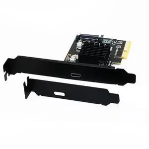 Sintech PCIe 4X USB 3.2 Gen2x2 (20 Gbps) Adapter Card,USB Type-C PCI Express Gen3 x4 Lane Host Card(Controller Chipset ASM3242) Sintech PCIe 4X USB 3.2 Gen2x2 (20 Gbps) Adapter Card,USB Type-C PCI Express Gen3 x4 Lane Host Card(Controller Chipset ASM3242)